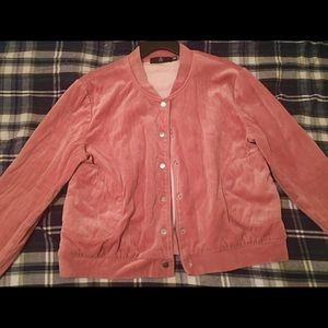 Missguided pink bomber jacket
